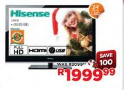 Hisense Full HD LED TV-24"