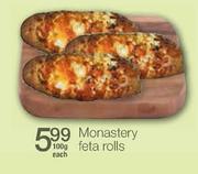 Monastery Feta Rolls-100g Each