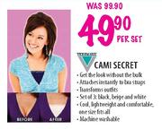 Homemark Cami Secret-Per Set