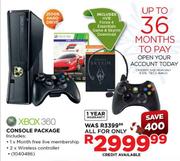 XBOX 360 Console Package(1040486)