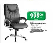 Duke Highback Directors Chair-Each