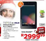 Google Nexus 7 WiFi tablet