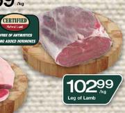 Leg Of Lamb-Per Kg