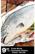 Fresh Whole Norwegian Salmon-100g