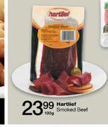 Hartlief Smoked Beef-100g 