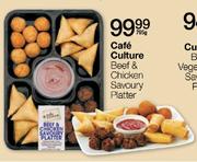 Cafe Culture Beef & Chicken Savoury Platter-795g