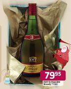 KWV 3-Year Old Brandy-750ml