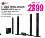 LG 5.1 3D Blu-Ray Tallboy Home Theatre System (BH6520T)
