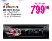 JVC Receiver/USB Car Radio (KD-R431)