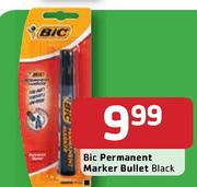 BIC Permanent Markers Bullet Black