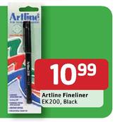 Artline Fineliner EK200 Black