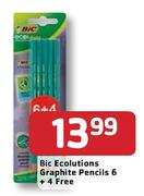 Bic Evolution Graphite Pencils-6+4 Free