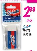 White Eraser-Each