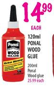 Ponal Wood Glue-120mlEach