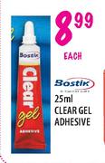 Bostik Clear Gel Adhesive-25ml Each