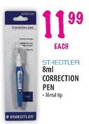 Staedtler 8ml Correction Pen-Each 