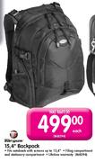 Targus 15.4" Backpack-Each