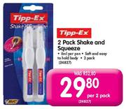 Tipp-Ex 2 Pack Shake and Squeeze-Per 2 Pack