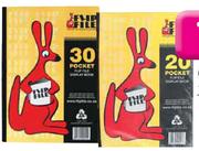 Flip File A4 Dispay Book 30 Sleeves Per Book-Each