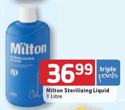 Milton Sterilising Liquid-1 Litre