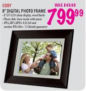 Coby 8" Digital Photo Frame