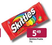 Skittles Fruits-55g Each