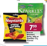 Beacon Maynard Gums, Jelly Or Sparkles-125g Each