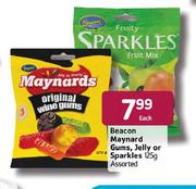 Beacon Maynard Gums, Jelly Or Sparkles Assorted-125g Each