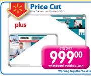 Parrot Products Slimline Magnetic Whiteboard Bundle