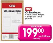 Aro C4 Envelopes-Per 250 Box