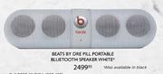Beats By Dre Pill Portable Bluetooth Speaker White