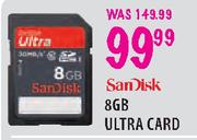 Sandisk 8GB Ultra Card