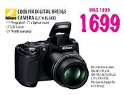 Nikon Coolpix Digital Bridge Camera (L310 BLACK)