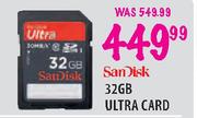 Sandisk 32GB Ultra Card