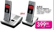 AEG Dect Duo Telephone-215-2 Each