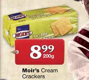 Moir's Cream Crackers-200gm