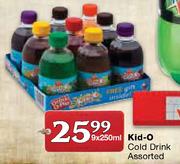 Kid-O Cold Drink-9 x 250ml