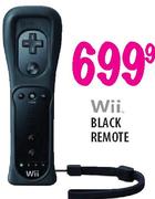 Wii Black Remote