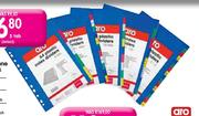 Aro Polypropylene File Dividers A - Z Each
