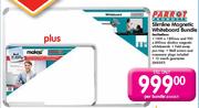 Parrot Products Slimline Magnetic Whiteboard Bundle
