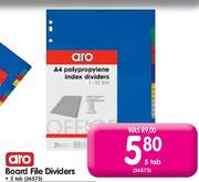 Aro Board File Dividers-5 Tab