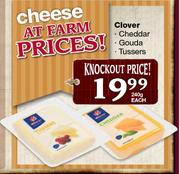Clover Cheddar/Gouda/Tussers-240g Each