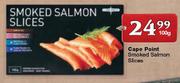 Cape Point Smoked Salmon Slices-100g
