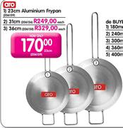 Aro Aluminium Frypan-23cm