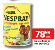 Nestle Klim Or Nespray-900gm