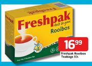 Freshpak Rooibos Teabags-80's