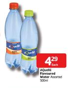 Aquelle Flavoured Water Assorted-500ml Each