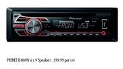 Pioneer 400W 6x9 Speakers-Per Set