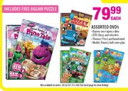 Thomas:Percy & Bandstand/Noddy:Bouncy Ball Come Play Assorted DVD's Each