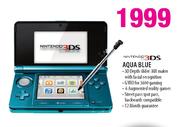 Nintendo3DS Aqua Blue